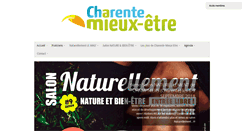 Desktop Screenshot of charentemieuxetre.fr